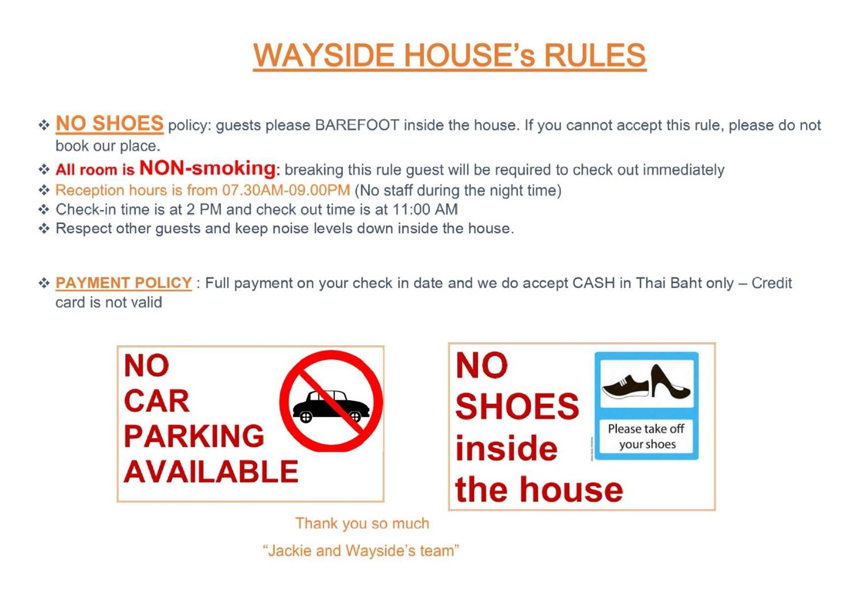 Wayside Guesthouse Чіангмай Екстер'єр фото